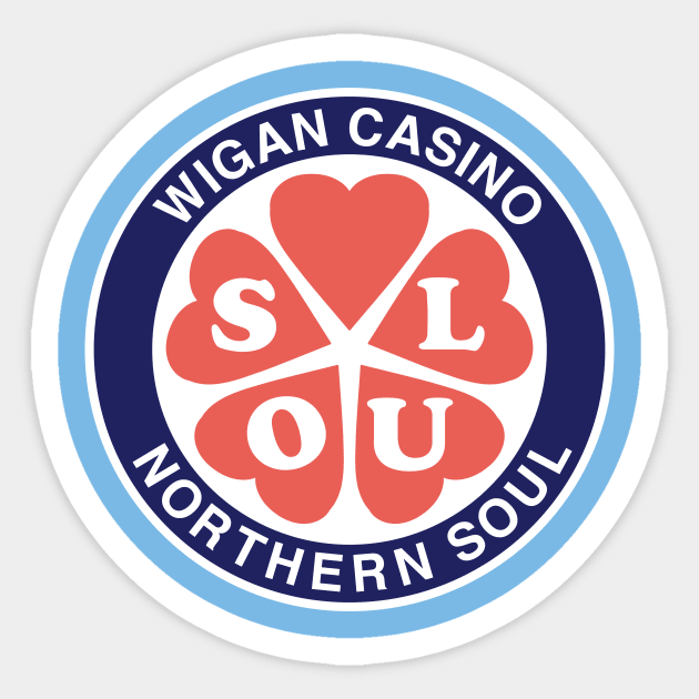 Wigan Casino Northern Soul Sticker by RussellTateDotCom